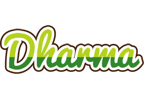 Dharma golfing logo