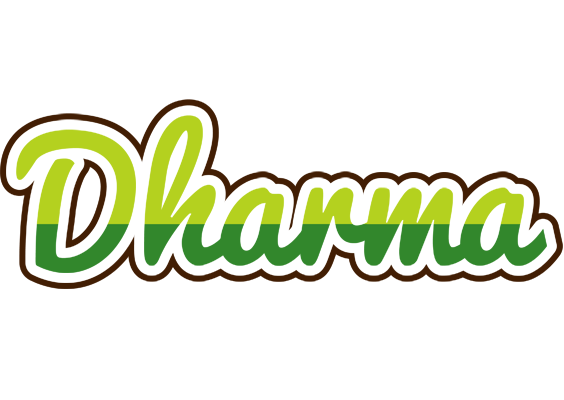 Dharma golfing logo