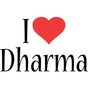 Dharma i-love logo