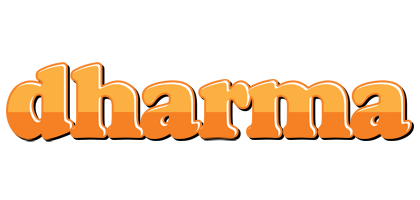 Dharma orange logo