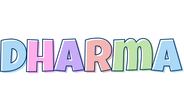 Dharma pastel logo