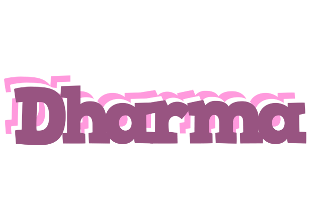 Dharma relaxing logo
