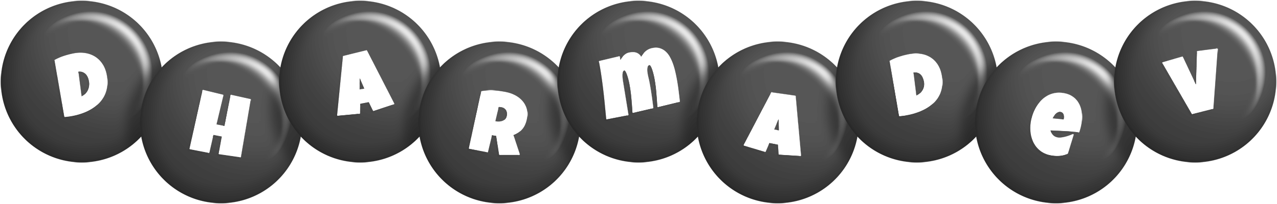 Dharmadev candy-black logo