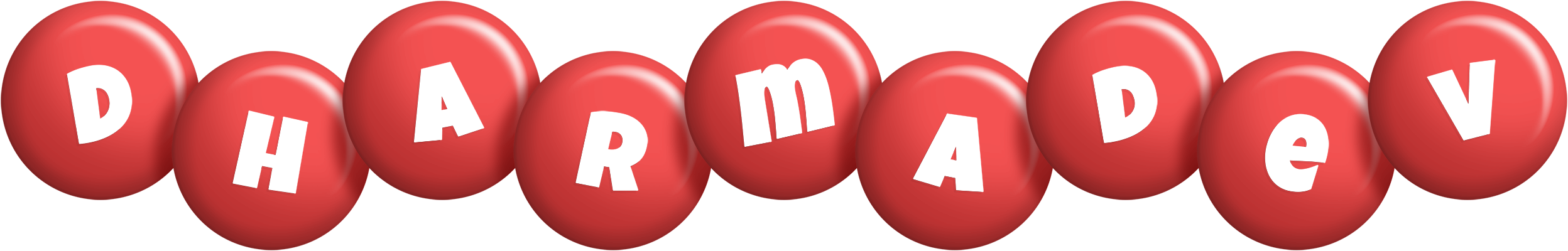 Dharmadev candy-red logo