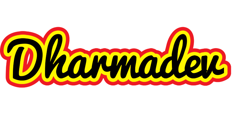 Dharmadev flaming logo
