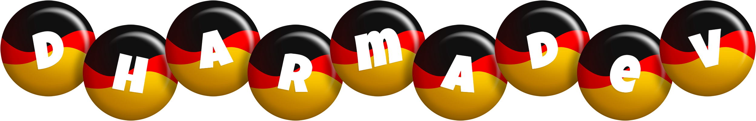 Dharmadev german logo