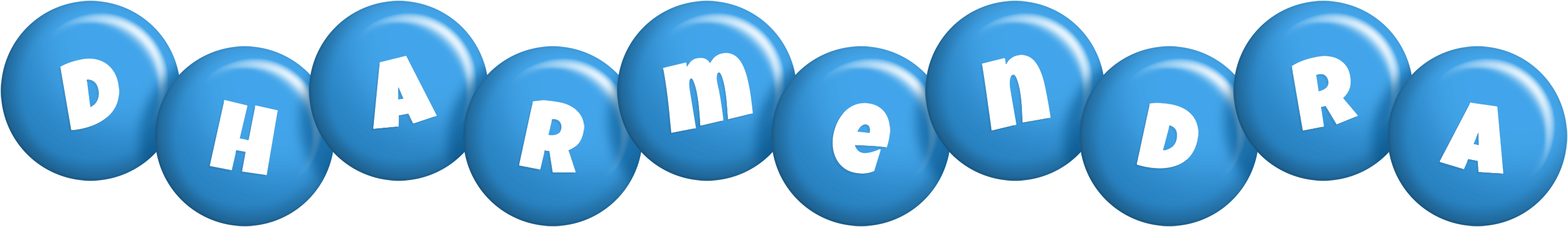 Dharmendra candy-blue logo