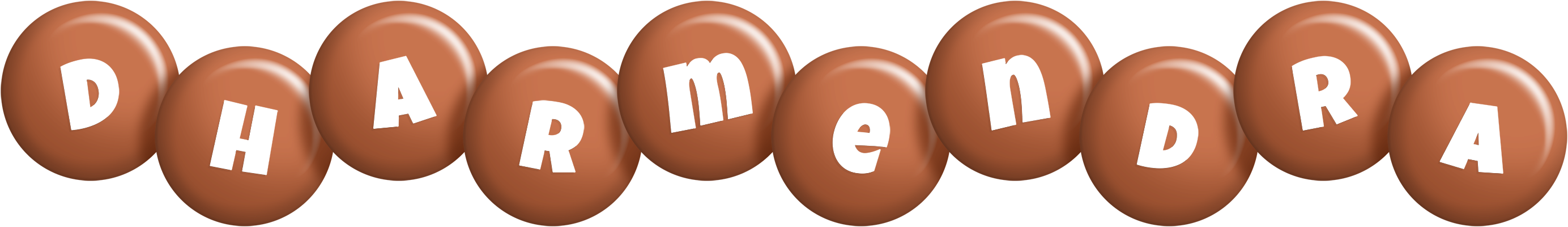 Dharmendra candy-brown logo