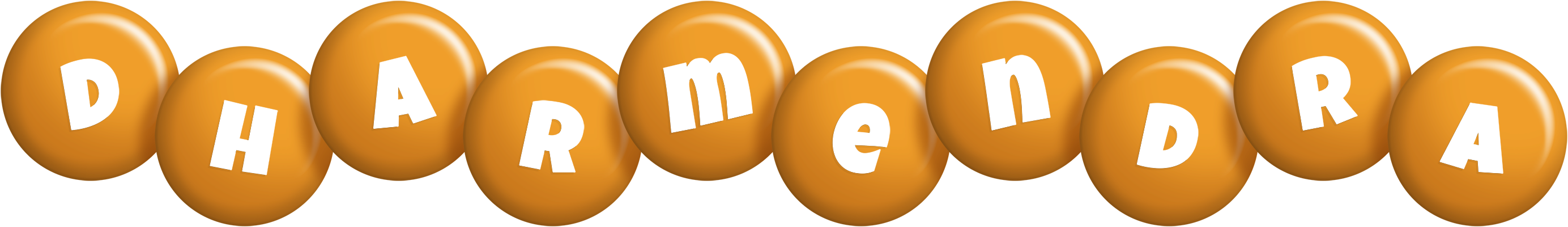 Dharmendra candy-orange logo