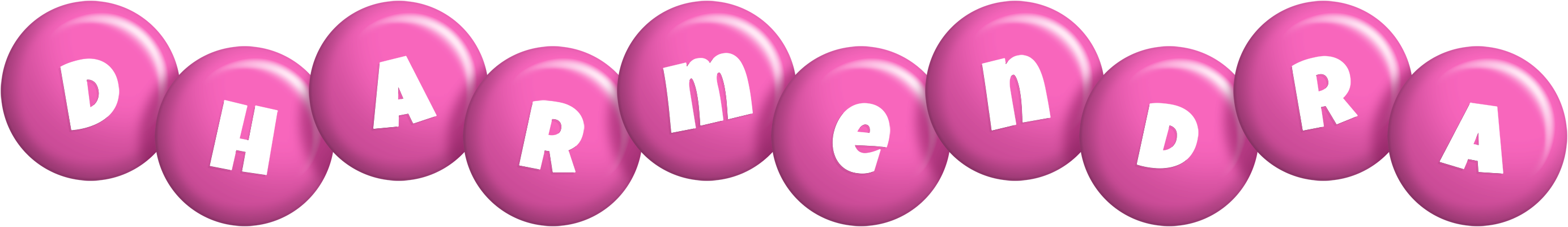 Dharmendra candy-pink logo