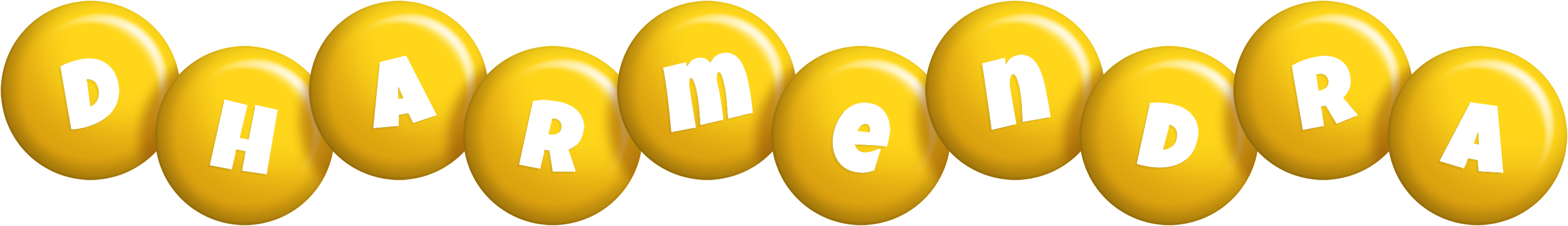 Dharmendra candy-yellow logo