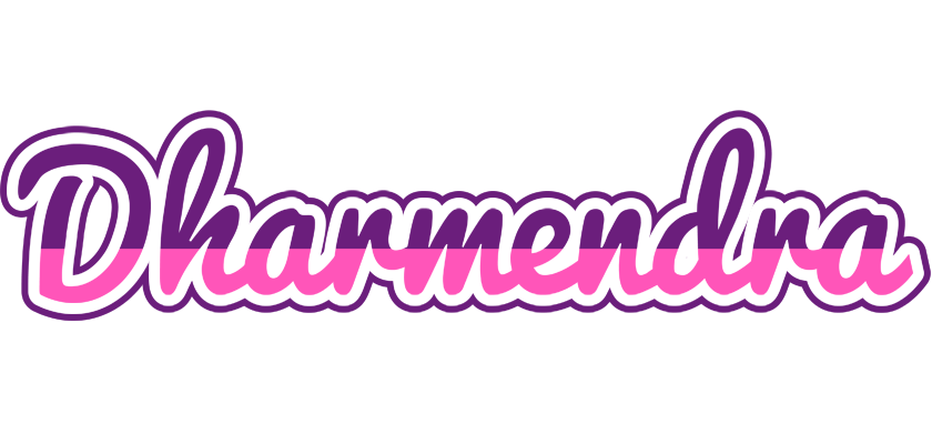 Dharmendra cheerful logo
