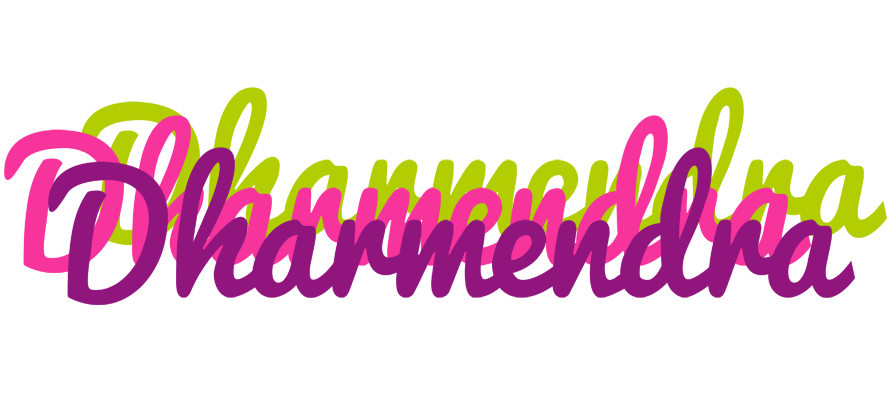 Dharmendra flowers logo