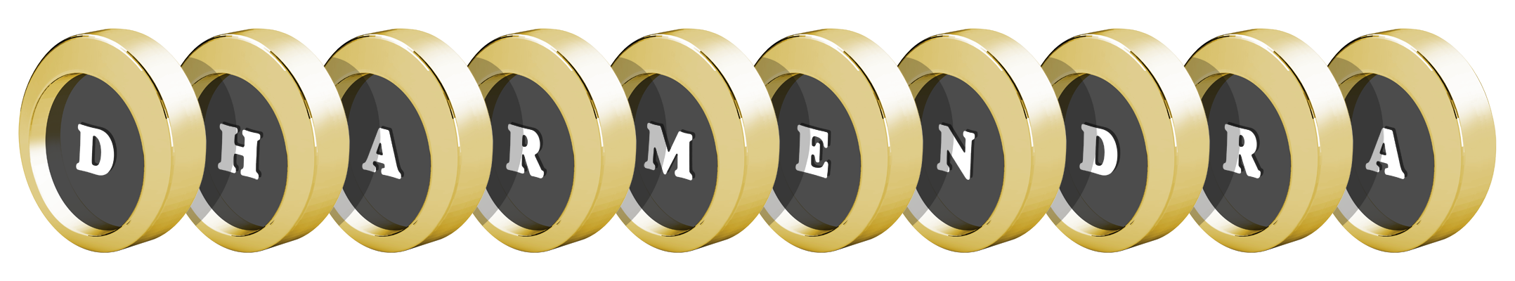 Dharmendra gold logo