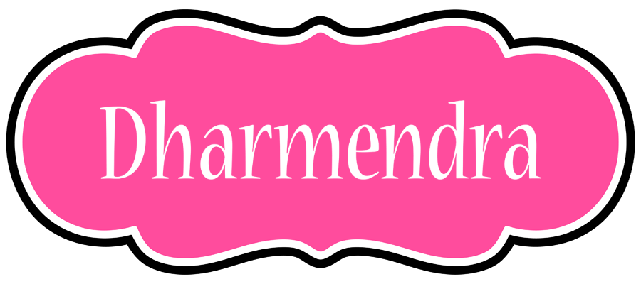 Dharmendra invitation logo
