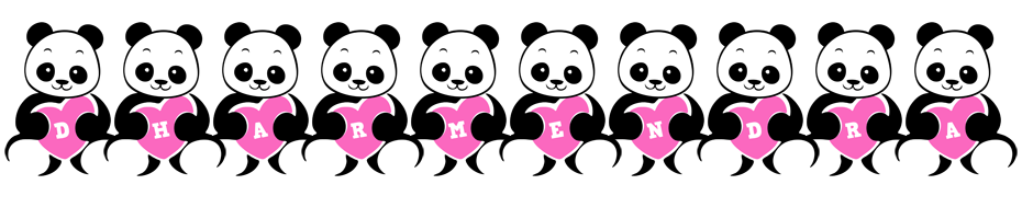 Dharmendra love-panda logo