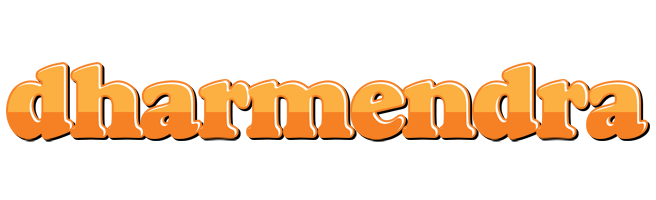 Dharmendra orange logo