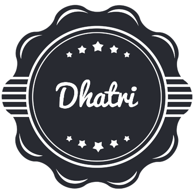 Dhatri badge logo