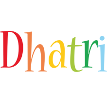 Dhatri birthday logo