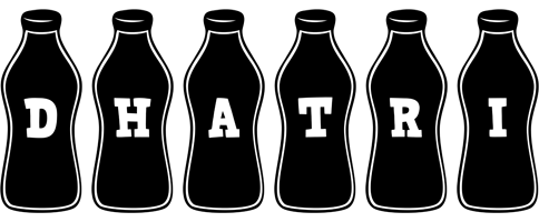 Dhatri bottle logo