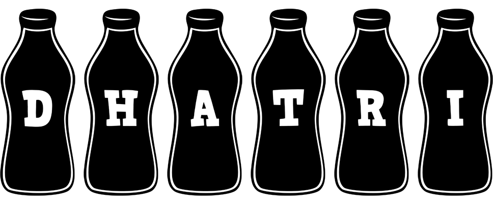 Dhatri bottle logo