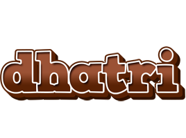 Dhatri brownie logo