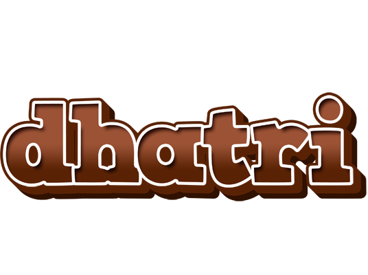 Dhatri brownie logo