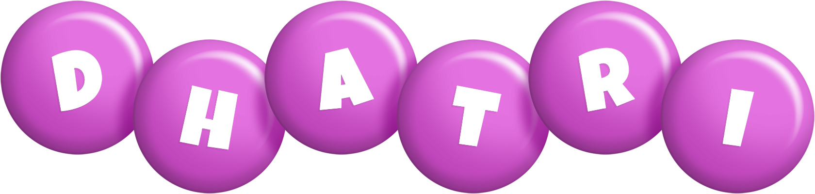 Dhatri candy-purple logo