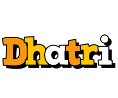 Dhatri cartoon logo