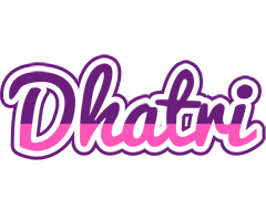 Dhatri cheerful logo