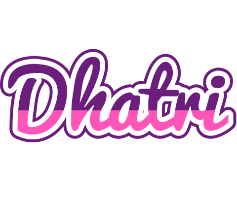 Dhatri cheerful logo