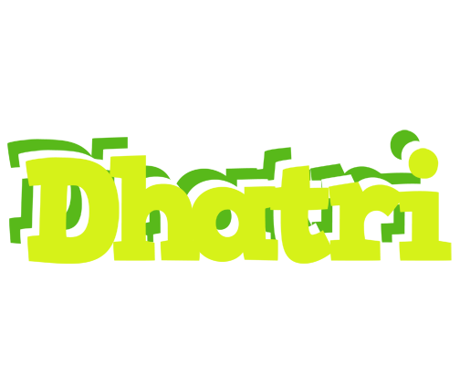 Dhatri citrus logo