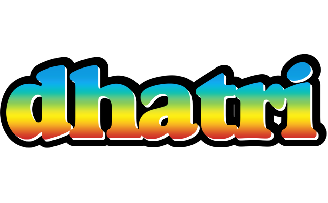 Dhatri color logo