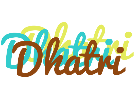 Dhatri cupcake logo