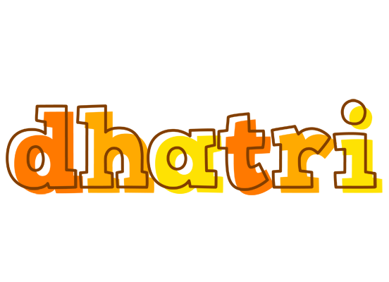 Dhatri desert logo