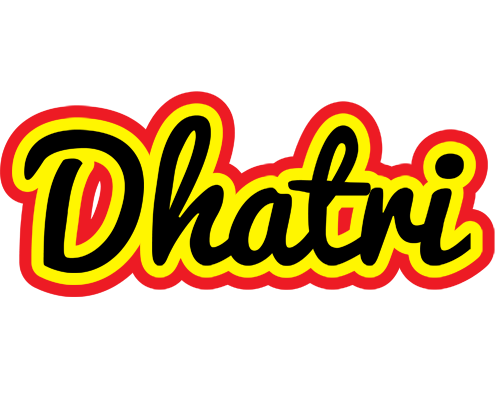 Dhatri flaming logo