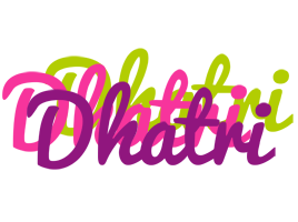 Dhatri flowers logo