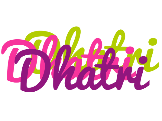 Dhatri flowers logo
