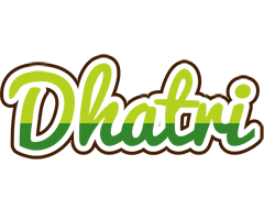 Dhatri golfing logo