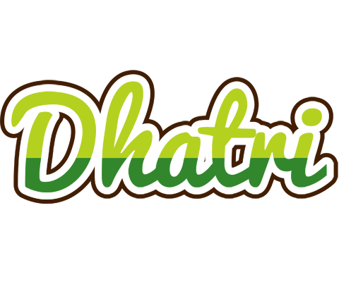Dhatri golfing logo