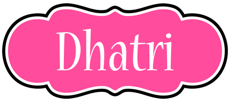 Dhatri invitation logo