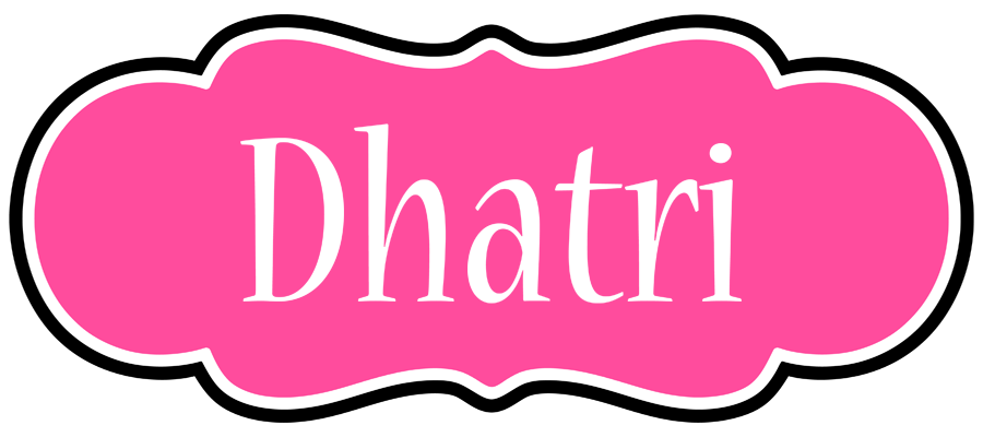 Dhatri invitation logo