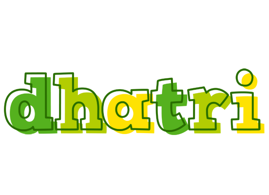 Dhatri juice logo