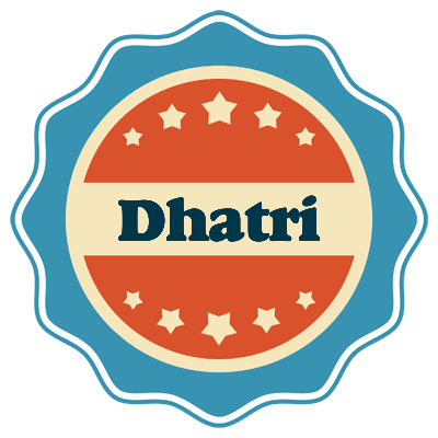 Dhatri labels logo