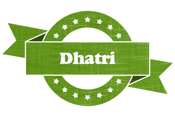Dhatri natural logo