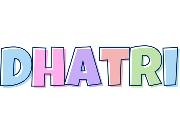 Dhatri pastel logo