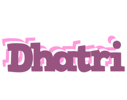 Dhatri relaxing logo