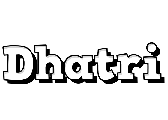 Dhatri snowing logo