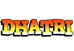 Dhatri sunset logo