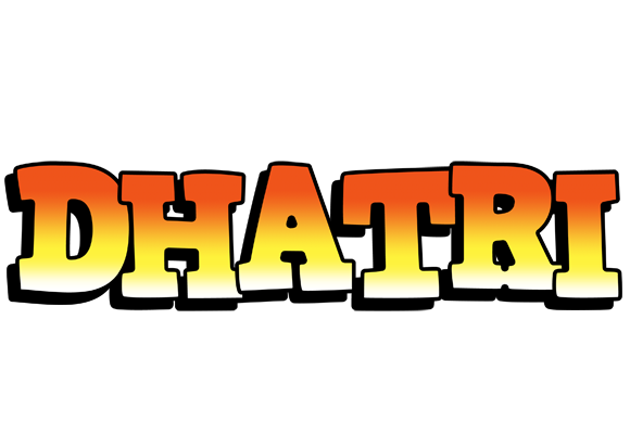 Dhatri sunset logo